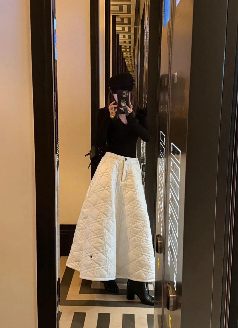 Cha 25fw v-neck belted dress jacket