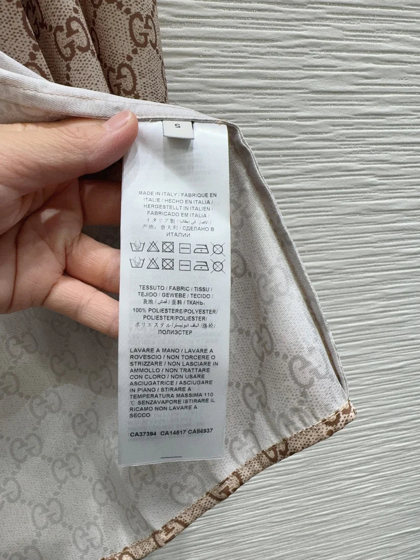 Gc 25fw new silky fabric shirt